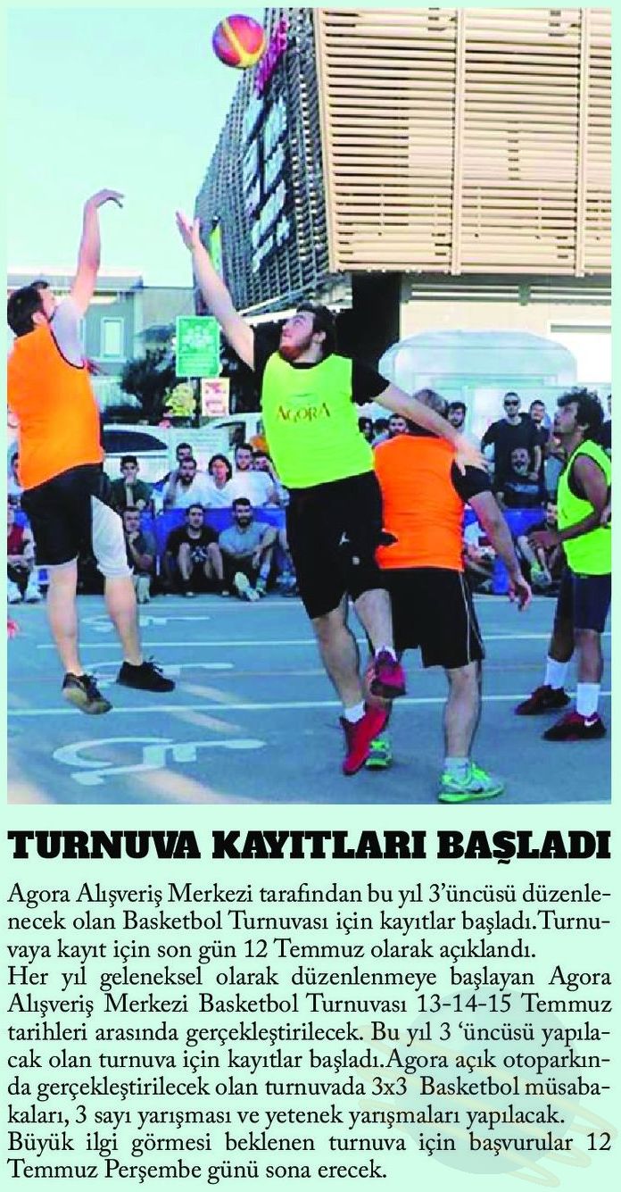 TURNUVA KAYITLARI BAŞLADI