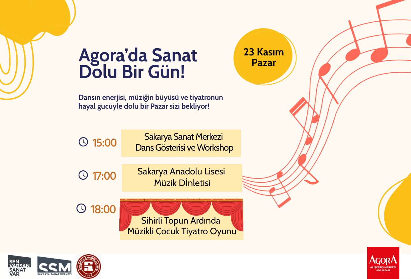 AGORA'DA SANAT DOLU BİR GÜN